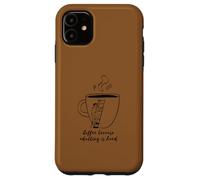du café Parce Que C'est Difficile d'être Adulte « Mug à café drôle » Coque pour iPhone 11