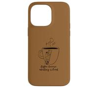 du café Parce Que C'est Difficile d'être Adulte « Mug à café drôle » Coque pour iPhone 14 Pro Max