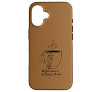 du café Parce Que C'est Difficile d'être Adulte « Mug à café drôle » Coque pour iPhone 16