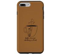 du café Parce Que C'est Difficile d'être Adulte « Mug à café drôle » Coque pour iPhone 7 Plus/8 Plus