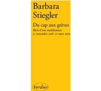 Du cap aux grèves Barbara Stiegler (Auteur)