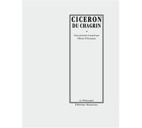 Du chagrin - Cicéron - Manucius Eds - broché - Essai