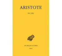 Du Ciel Edition bilingue français-grec ancien - Aristote - Belles Lettres - broché - Anthologie