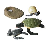 du cycle de vie des insectes - 6 unités figurines d'animaux, modèles de sciences éducatives, outils d'apprentissage de la nature, sculptures d'insectes réalistes |