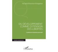 Du Développement Comme Extension Des Libertés - Contexte De L'extrême Pauvreté