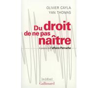 Du droit de ne pas naître