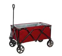 Du FoldingnPortableChariot de jardin pour les courses, la plage, l'extérieur et chariot de courses polyvalent pour un transport facile