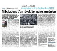 Du gamin d'Istanbul au fédaï d'Ourmia : Mémoires d'un révolutionnaire arménien