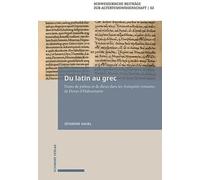 Du latin au grec: Noms de prêtres et de dieux dans les Antiquités romaines de Denys d’Halicarnasse