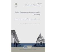 Du lien d'instance aux liens processuels, 1975-2015