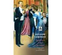 Alexandre Griboiedov – Du malheur d'avoir de l'esprit – Théâtre – Actes Sud Poche