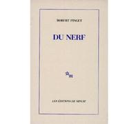 Du nerf - - Robert Pinget - Minuit - Livre
