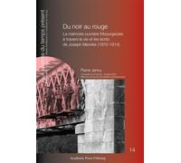 Du noir au rouge La mémoire ouvrière fribourgeoise à travers la vie et les écrits de Joseph Meckler (1870-1914) - Pierre Jenny - Academic Press Fribourg - broché - Essai
