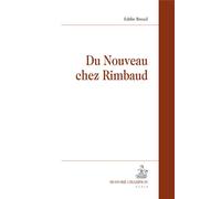 Du Nouveau chez Rimbaud - Eddie Breuil - Honore Champion - broché - Essai