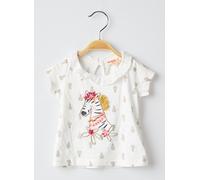 du pareil au même tee-shirts et débardeurs fille de couleur blanc 6 M