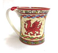 du Pays de Galles Dragon Motif celtique Mug en porcelaine anglaise