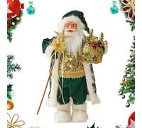 du Père Noël, Petite du Père Noël,Décor de bureau de figure de vacances | Décorations père noël, Figurine debout de noël, ornements avec sac pour la décoration nouvel an