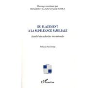 Du Placement À La Suppléance Familiale - Actualité Des Recherches Internationales