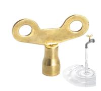 du robinet générique - Outil de robinet de 2, en soie de coq de soie claire 'eau de radiateur, bloc de robinet universel