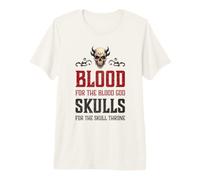 du Sang de crâne maléfique pour Le Dieu du Sang, Hell Demon T-Shirt Haut de Gamme