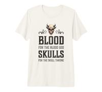 du Sang de crâne maléfique pour Le Dieu du Sang, Hell Demon T-Shirt Haut de Gamme