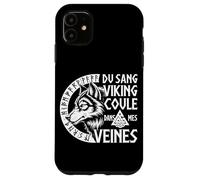 du Sang Viking Coule dans Mes Veines Nordiques Coque pour iPhone 11