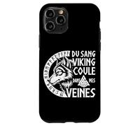 du Sang Viking Coule dans Mes Veines Nordiques Coque pour iPhone 11 Pro