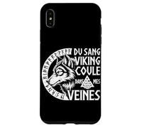 du Sang Viking Coule dans Mes Veines Nordiques Coque pour iPhone XS Max
