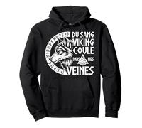 du Sang Viking Coule dans Mes Veines Nordiques Sweat à Capuche