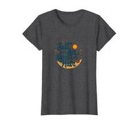 du sel dans l'air et l'été sur la Plage de Mes Cheveux T-Shirt, Femme, Chiné Foncé, XS