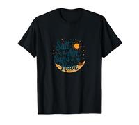 du sel dans l'air et l'été sur la Plage de Mes Cheveux T-Shirt, Homme, Noir, 3XL