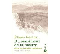 Du sentiment de la nature dans les sociétés modernes