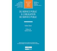 Du Service Public À L'obligation De Service Public