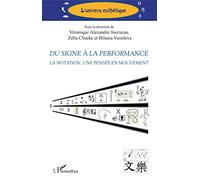 Du signe à la performance: La notation, une pensée en mouvement