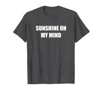 du Soleil dans Mon Esprit T-Shirt, Homme, Chiné Foncé, L