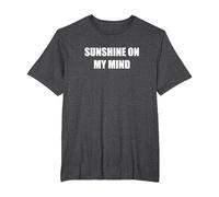du Soleil dans Mon Esprit T-Shirt, Homme Grandes Tailles, Chiné Foncé, 2X Tall