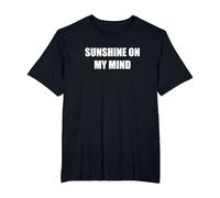 du Soleil dans Mon Esprit T-Shirt, Homme Grandes Tailles, Noir, 4X Tall