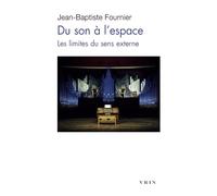 Du son à l'espace: Les limites du sens externe