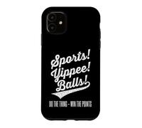 du Sport ! Youpi ! des balles ! Fais Le Truc, gagne Les Points au Football Coque pour iPhone 11