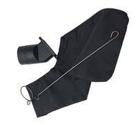 Du St Sac de collecte de poussière pour scies - 80 g - Sac à poussière transparent et transparent | Sacs de collection robustes pour scie à onglet - Efficacité de filtration durable