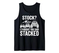 du Stock ? Je pensais Que tu avais Dit Stacked Off-Road Mountain Art Débardeur