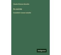 Du suicide: Considéré comme maladie
