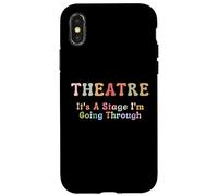 du théâtre drôle, C'est Une scène Que Je Passe par Theater G oque pour iPhone X/XS