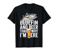 du Thon Rouge et de la bière, C'est Pourquoi Je suis Ici pour pêcher à la Ligne T-Shirt Graphique avec Valeur