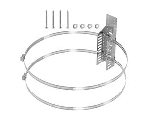 du vase d'expansion - kit de support de vase d'expansion monté au mur, de montage durable | Collier de réservoir de propane en amont pour chauffe-eau 5 g