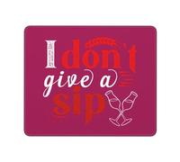 du Vin, Je N'En AI Pas Envie Tapis De Souris Gaming Durable Mouse Pad Portable Tapis De Souris pour Travail Jeu Ordinateur 25X30Cm