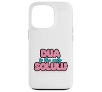 DUA is The Only SOLULU - Design Amusant de Foi pour Musulman Coque pour iPhone 13 Pro