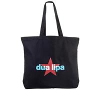 Dua Lipa Sac fourre-tout officiel Merch Noir, Noir, Taille unique, Sac fourre-tout officiel