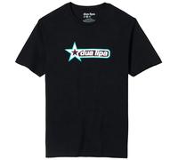 Dua Lipa T-Shirt Unisexe Officiel Merch DL avec Logo Merch DL, Noir, L
