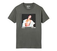 Dua Lipa T-Shirt Unisexe pour Photos, Gris Glace, XL